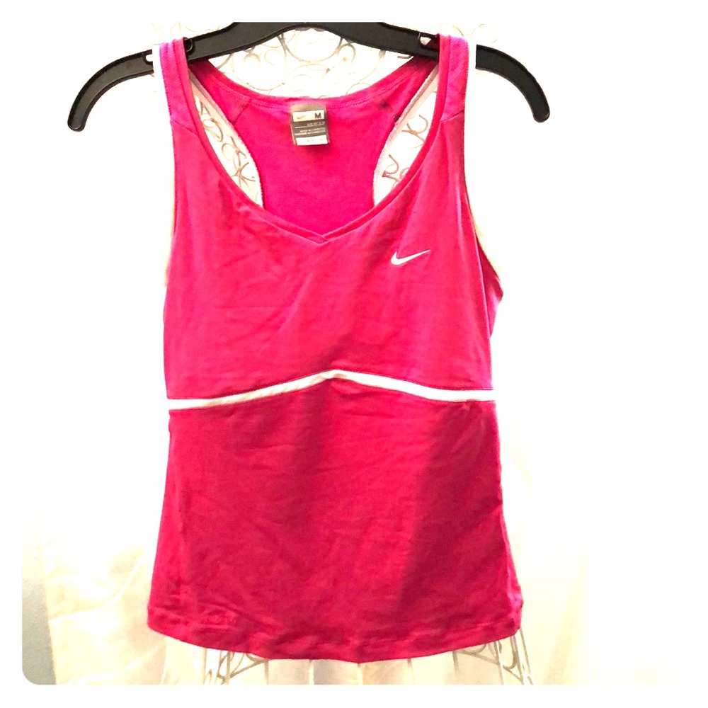 Nike tennis shirt-medium pink